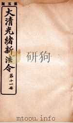 大清光绪新法令  第10册（ PDF版）