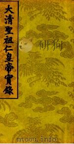 太清圣祖仁皇帝实录 2 PDF电子版封面