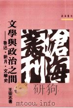 文学与政治之间 鲁迅·新月·文学史 1994 PDF电子版封面 9571916552 王宏志著