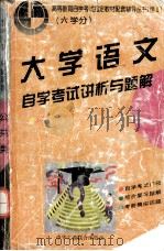 大学语文 自学考试讲析与题解（1998.03 PDF版）
