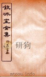 饮冰室全集 33 PDF电子版封面