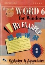 Microsoft Word 6 for Windows图例详解 1994 PDF电子版封面 7507709744 Catherine Howes,Stephanie Berg
