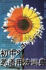 初中英语用法词典（1999 PDF版）