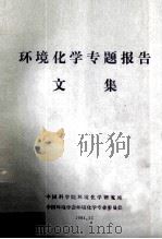 环境化学专题报告文集（1984 PDF版）