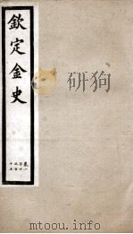 钦定金史  21（ PDF版）