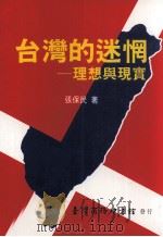 台湾的迷惘:理想与现实 1996 PDF电子版封面 9570513128 张保民著