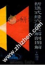 折迭式经穴层次解剖图解 下肢部分 1984 PDF电子版封面 14119·1797 严振国主编
