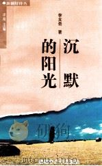 沉默的阳光 1999 PDF电子版封面 7537135789 李支岳著