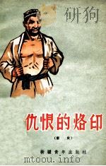 仇恨的烙印 家史 1965 PDF电子版封面 10124·438 新疆青年出版社编