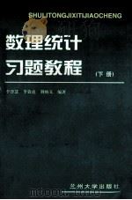 数理统计习题教程 下册 1999.01 PDF电子版封面 李泽慧,李效虎,荆炳义编著
