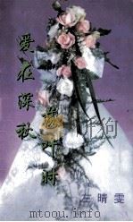 爱在深秋落叶时 1999 PDF电子版封面 7806695577 (台湾)左晴雯著