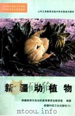新疆动植物 1993 PDF电子版封面 7537209057 新疆维吾尔自治区教育委员会教研室编著