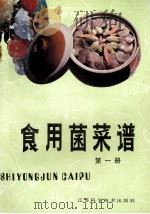 食用菌菜谱  第1册   1987  PDF电子版封面  15196·217  张广铸编著 