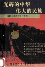 光辉的中华 伟大的民族 爱国主义教育学习提纲 1994 PDF电子版封面 7800762084 陈漪明主编;胡昌国,陈守强,王喜成等编写
