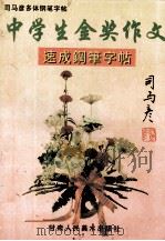 中学生金奖作文速成钢笔字帖 1996 PDF电子版封面 7805881014 司马彦书