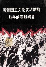 美帝国主义是发动朝鲜战争的罪魁祸首 1993 PDF电子版封面 许宗浩等
