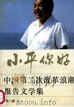 小平你好 中国第二次改革浪潮报告文学集 第8辑 1996 PDF电子版封面 780091593X 中华文学基金会,中国企业家大辞典编辑部编