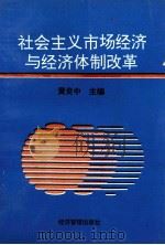 社会主义市场经济与经济体制改革 1994 PDF电子版封面 7800259889 河南省计划经济干部培训中心编;黄炎中主编;李忠录,孟宪昌副主