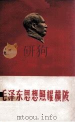 毛泽东思想照耀黄陂 1966 PDF电子版封面 3111.126 中国人民解放军广东省军区政治部编
