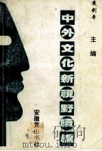 中外文化新视野续编 第四分册 1994 PDF电子版封面 7805354715 戴剑平主编;王焰安副主编