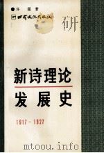 新诗理论发展史  1917-1927   1994  PDF电子版封面  7806080414  许霆著 