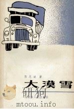 大漠雪 1989 PDF电子版封面 7204005120 张志诚著