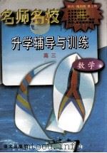 名师名校升学辅导与训练 高三·数学 1997 PDF电子版封面 7801261496 王建民等编著