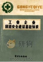 工业企业班组安全建设基础知识 PDF电子版封面 陈昌明主编