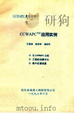 CCWAPC(TM)应用实例 1996 PDF电子版封面 王雪峰,杨燕军,潘榕明