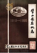 璧山县农机志  1919-1985（1989 PDF版）