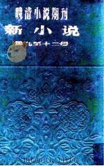 晚清小说期刊  新小说  第9-12号（1980 PDF版）