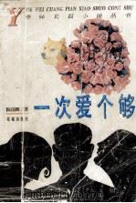 一次爱个够 1994 PDF电子版封面 7536018053 陈国辉著