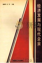 经济发展与现代企业 1995 PDF电子版封面 7562308845 谢树华,江华编
