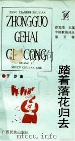 踏着落花归去 1993 PDF电子版封面 7536323506 于沙著