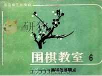 围棋教室 6 一局棋的着眼点 1987 PDF电子版封面 7805480648 (日)坂田荣男著