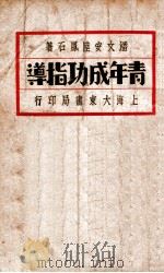 青年成功指导 1932 PDF电子版封面 潘文安,陆凤石著