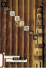 阜阳历史文化概观 1998 PDF电子版封面 7806303200 李良玉主编