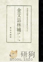 金文诂林补  第5册  第9-11卷（ PDF版）