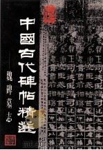 中国古代碑帖精选 魏碑墓志 1997 PDF电子版封面 7800926842 解纪,安宁,林玉选辑