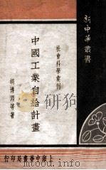 中国工业自给计划   1935  PDF电子版封面    胡博渊等编 