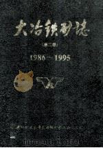 大冶铁矿志  第2卷  1986-1995   1996  PDF电子版封面    武钢矿业公司大冶铁矿矿志办公室编 
