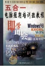 五合一电脑短期培训班教程 1999 PDF电子版封面 7500106734 杜吉祥,邵谦谦编著
