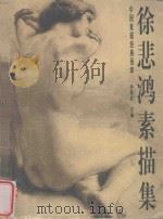 徐悲鸿素描集 1998 PDF电子版封面 7806254366 徐悲鸿绘