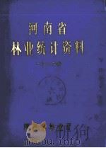 河南省林业统计资料 一九八三年 1984 PDF电子版封面 河南省林业厅编