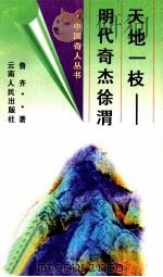天地一枝 明代奇杰徐渭 1996 PDF电子版封面 7222018832 鲁齐著