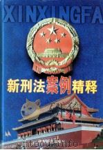 新刑法案例精释 1998 PDF电子版封面 7801280377 于齐生主编