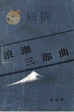 浪潮三部曲 1986 PDF电子版封面 3271·013 张光照著