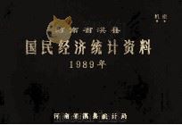 河南省淇县国民经济统计资料 1989 1990 PDF电子版封面 河南省淇县统计局编