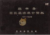 宝丰县国民经济统计资料 1984-1990年 1991 PDF电子版封面 宝丰县统计局编