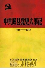 中共陕县党史大事记 1919-1949 上 1989 PDF电子版封面 中共陕县县委党史办公室编